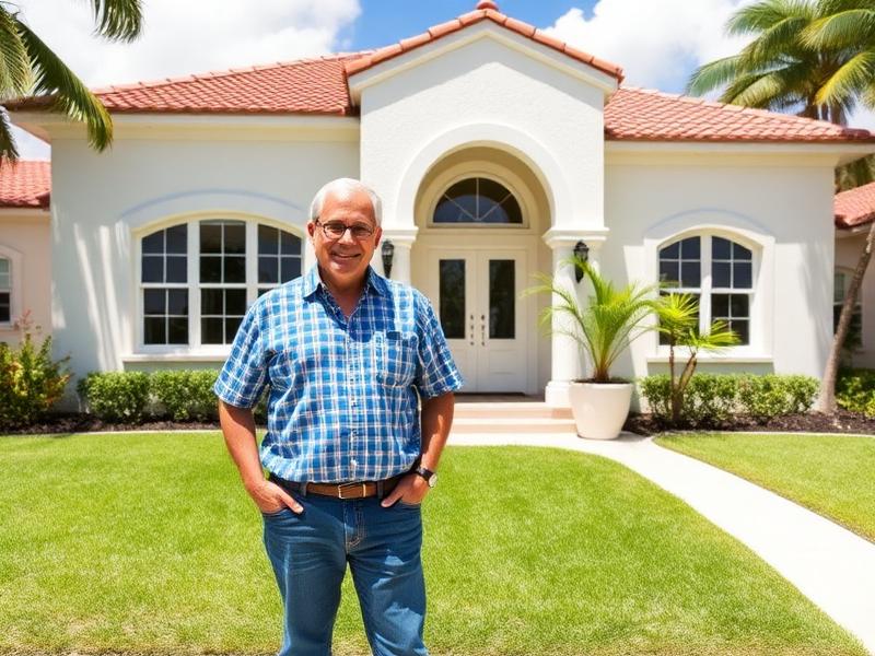 Beautiful stucco home in Miami